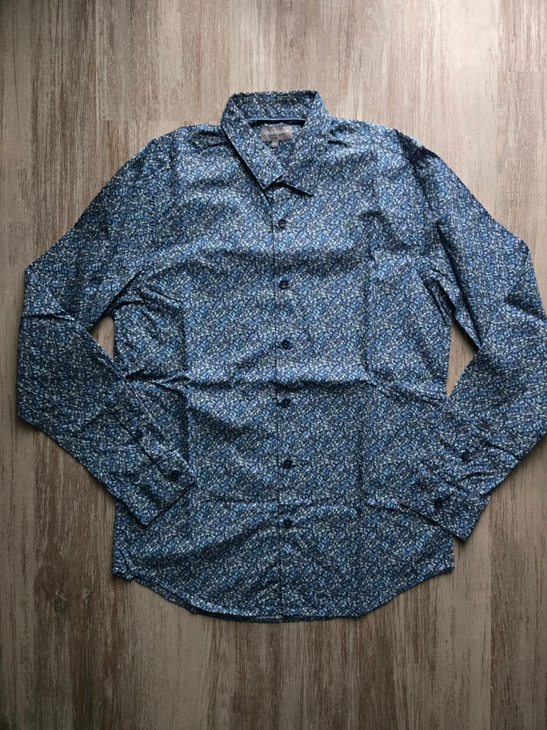Camisa azul para hombre Ollygan talla M – photo 2